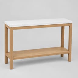 Aria Console Table — front view