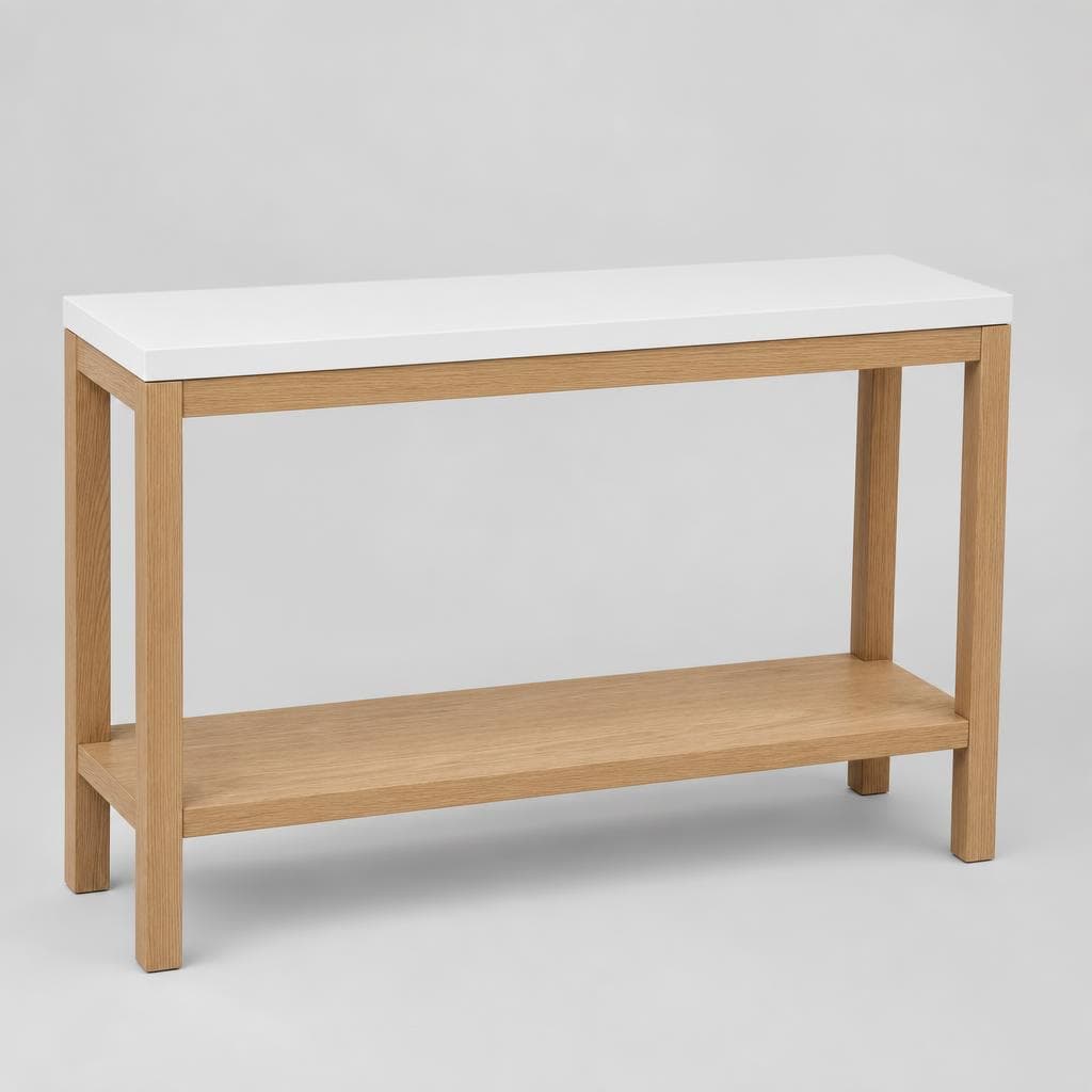 Aria Console Table — front view